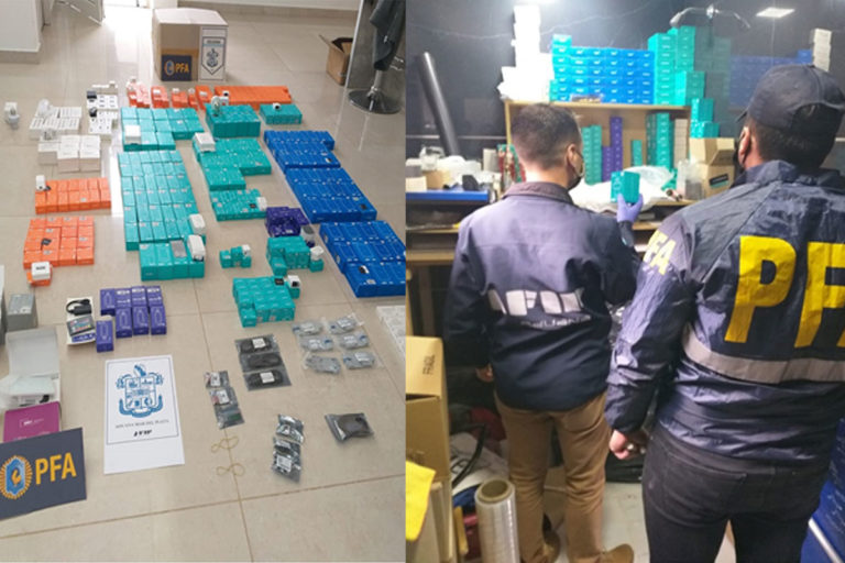 Allanamiento en General Pico en medio de una investigación por contrabando de productos marca Apple