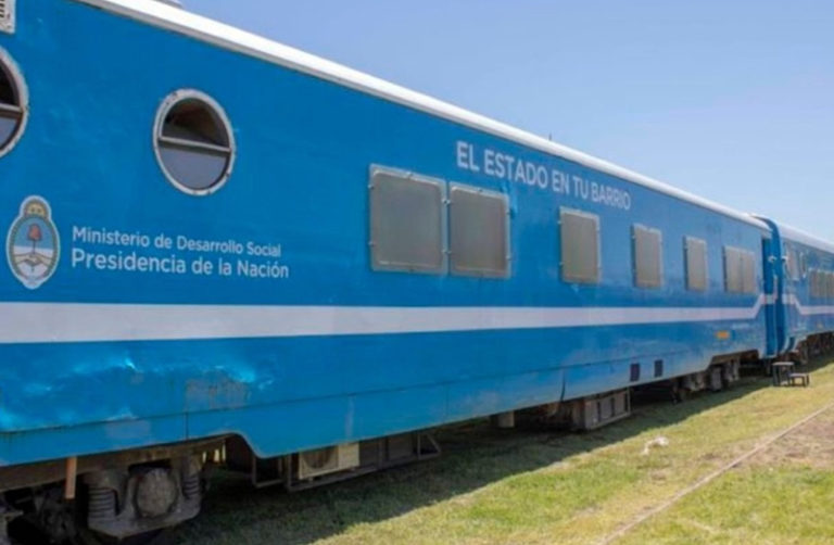 El tren “Ramón Carrillo” ya está en General Pico y atenderá gratuitamente desde este martes en la Estación Ferroviaria