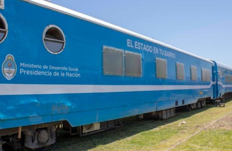 El tren “Ramón Carrillo” ya está en General Pico y atenderá gratuitamente desde este martes en la Estación Ferroviaria
