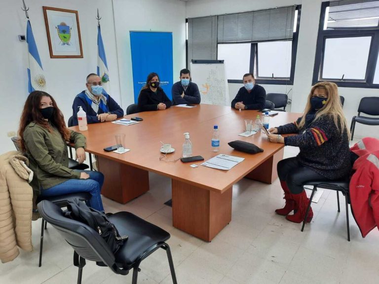 Funcionarios de Seguridad se reunieron con la representante de Estrellas Amarillas