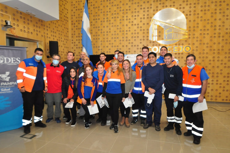 Desarrollaron jornadas de entrenamiento para equipos de Salud en el Concejo Deliberante