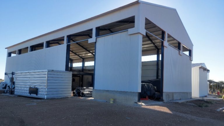 Biopatogénicos: construyen la nave industrial para procesamiento y tratamiento final