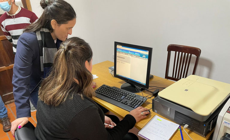 Inauguraron un “Punto Digital” en la localidad de Ceballos