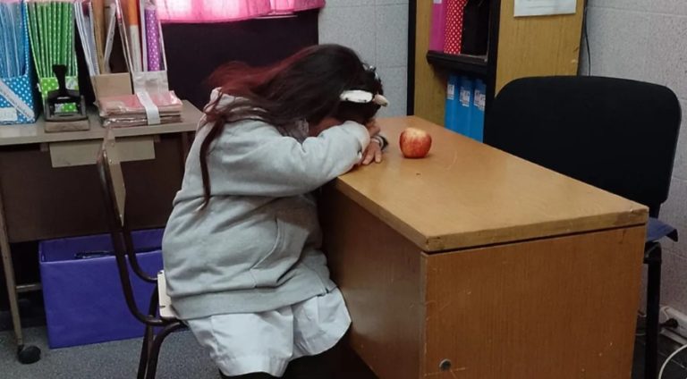 Tiene 6 años, sus compañeros le afeitaron la ceja a la fuerza y no quiere volver a la escuela: “Cómo duele ver a un hijo así… llorar por miedo, llorar por bronca”