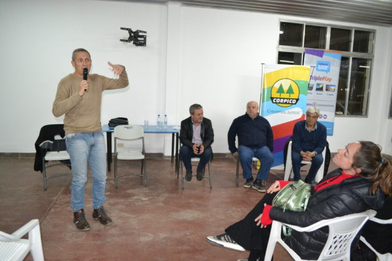 Corpico realizó reunión en la ex Pasteurizadora con mucha presencia de delegados