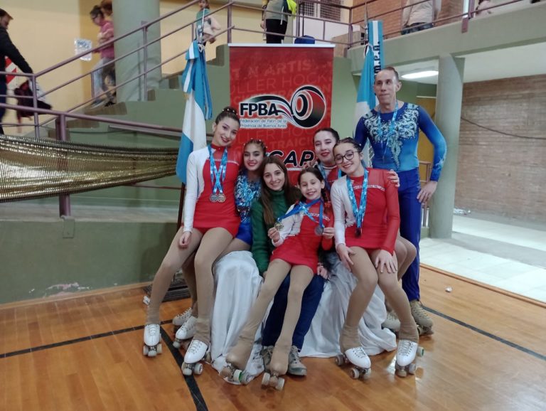 Exitosa participación de las patinadoras de Costa Brava en el Torneo Regional de Patín que se disputó en General Acha