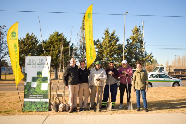 Nueva jornada de plantación de árboles: Ya se colocaron más de 300 ejemplares