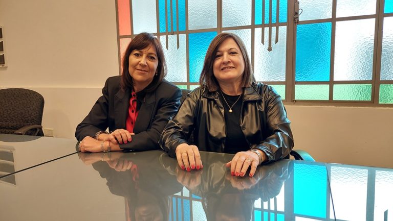 Susana Gemignani del CAPLP y Sandra Abdo de la Caja Forense realizaron un balance de los avances logrados en el último año