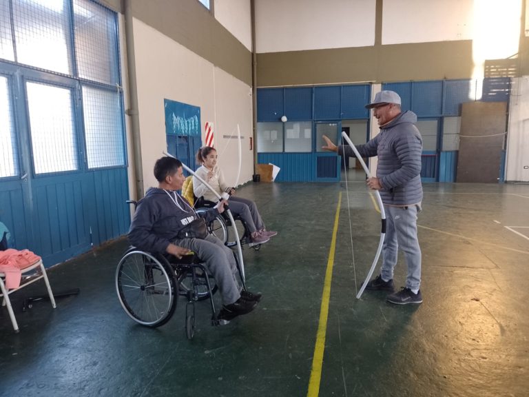 Arquería: encuentro de adaptada en General Pico