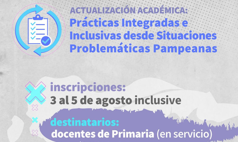 Abren convocatoria con nueva propuesta formativa destinada a docentes