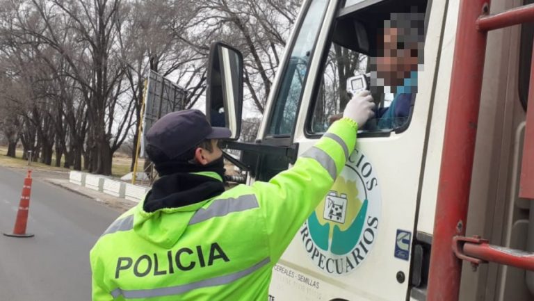 Durante el fin de semana se efectuaron 347 test de alcoholemia, 22 dieron positivo y se retuvieron 8 vehículos en La Pampa