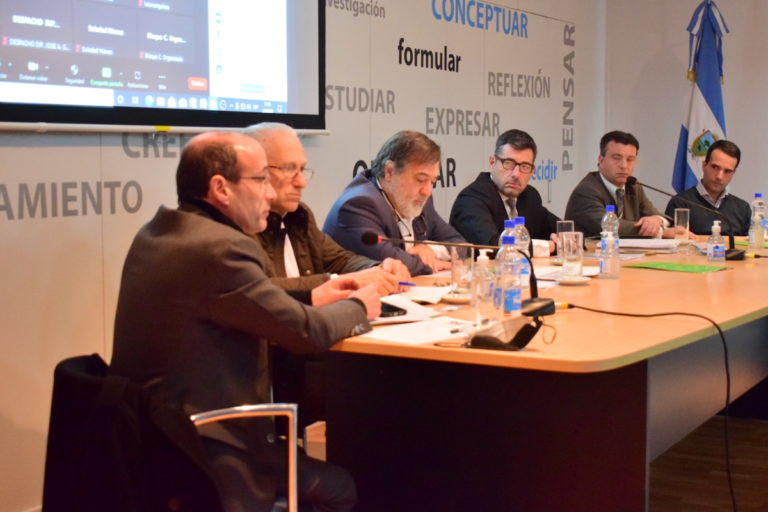 Directivos del Banco de La Pampa en Diputados: “por primera vez logramos la máxima calificación financiera”