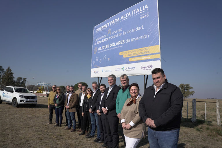 Se inauguró la red de fibra óptica en Alta Italia, un tendido de 12 kilómetros