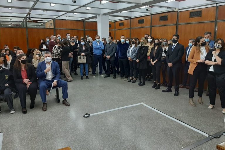 Se realizaron ocho juramentos en los tribunales piquenses