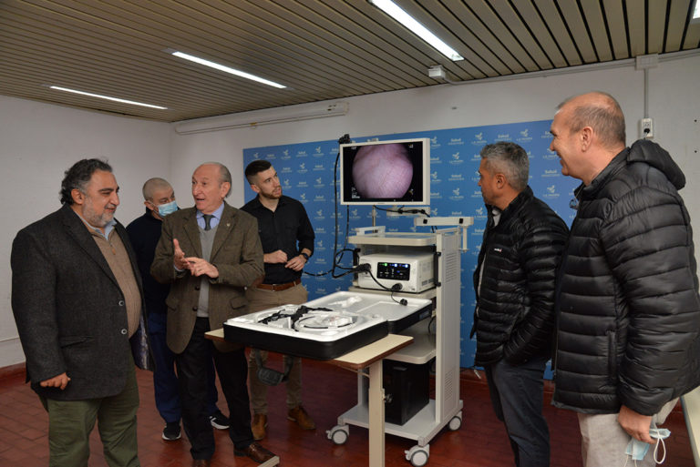 Con una inversión de $ 9 millones, incorporan una torre de última generación para videoendoscopías en el Hospital Gobernador Centeno