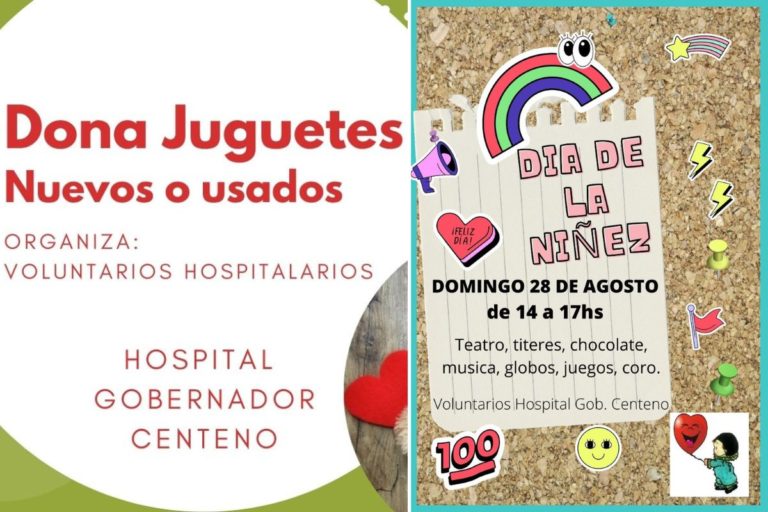 Voluntarios Hospitalarios inician campaña solidaria de donación de juguetes para celebrar el Día del Niño en General Pico
