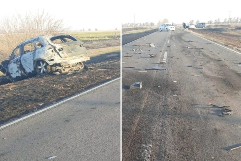 Dieron a conocer las identidades de la mujer de 62 años y su padre de 89 años que murieron en choque frontal en Ruta 1 cerca de Intendente Alvear
