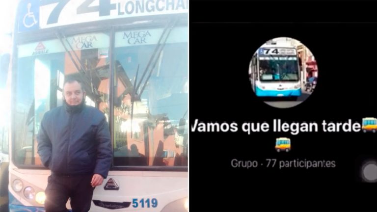 “Vamos que llegan tarde”: el chofer bonaerense que creó un grupo de WhatsApp para que los pasajeros no pierdan el colectivo