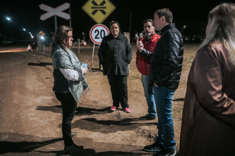Presentaron mejoras en el paso a nivel de barrio sur