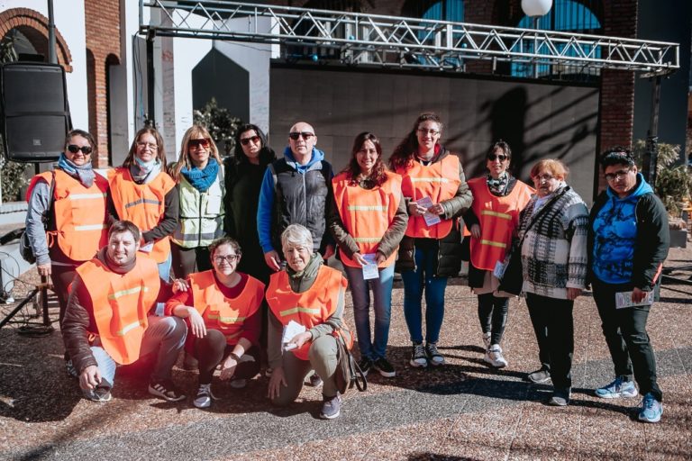 Se realizó jornada de concientización por el “Día Mundial del Peatón” en la Plaza Seca: “Seguimos inculcando la cultura vial y el respeto por el otro”