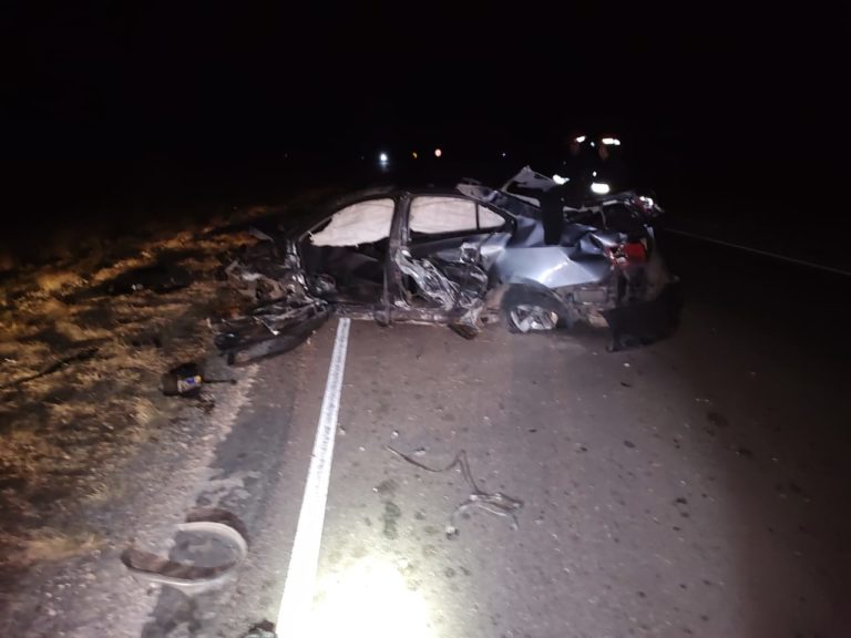 Grave accidente en la curva de Trebolares. Una persona fue trasladada por el SEM al Hospital Gobernador Centeno