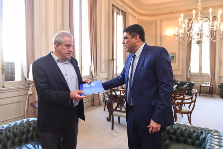 Bensusán se reunió con el ministro Perczyk por el “Conectar Igualdad”: “Convertirlo en ley es muy importante”