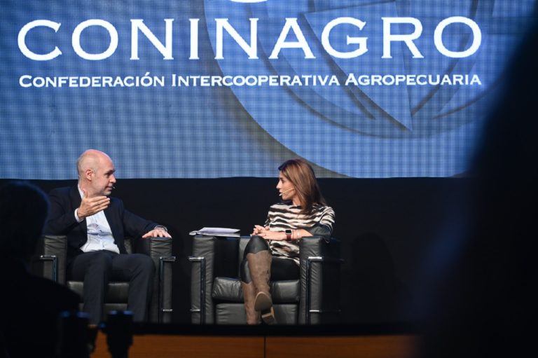 Larreta resaltó el valor del campo, el sector privado y las economías regionales en Coninagro