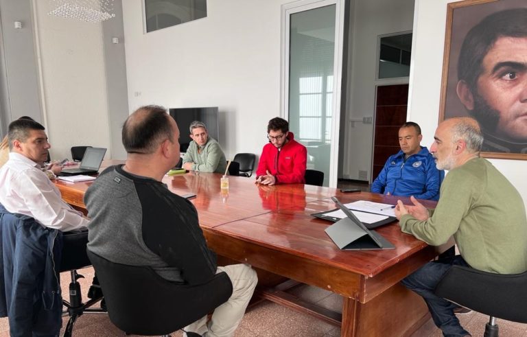 Daniel López recibió a los jefes de la Unidad Regional II para dialogar sobre la seguridad ciudadana