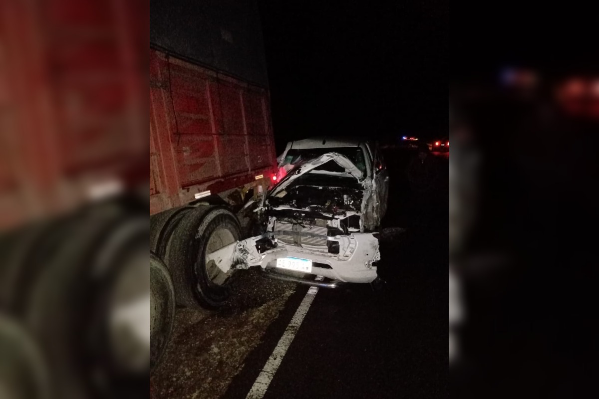 Choque en ruta provincial 1 entre Relmo y Catriló involucra un auto, una camioneta y un camión