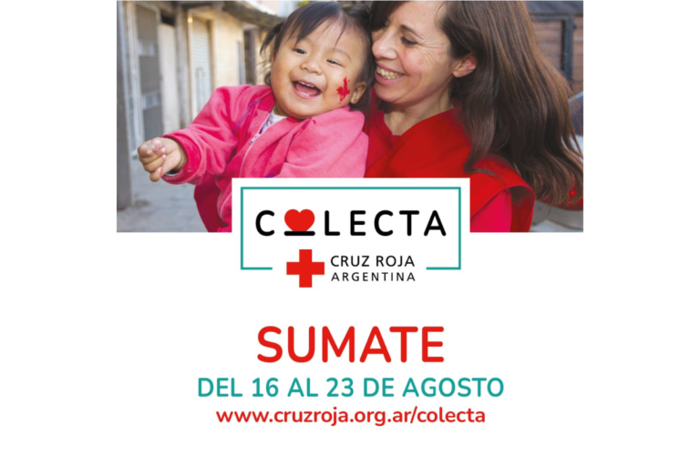 Cruz Roja lanza la primera colecta nacional del 16 al 23 de agosto
