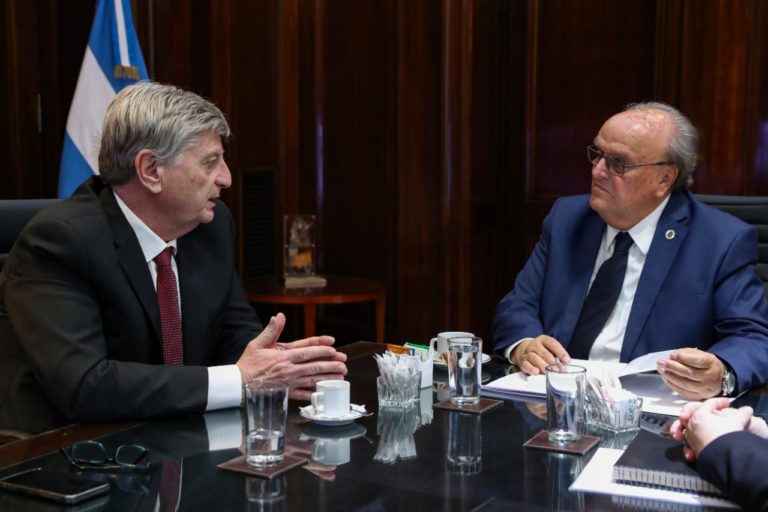Ziliotto acordó con Mendiguren fortalecer los sectores productivos de La Pampa y fortalecer la creación de empleo provincial