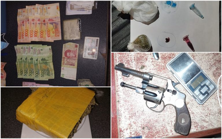 Lucha contra el Narcotráfico en La Pampa: Se realizaron 4 allanamientos, se secuestró marihuana, cocaína y se detuvieron a seis personas