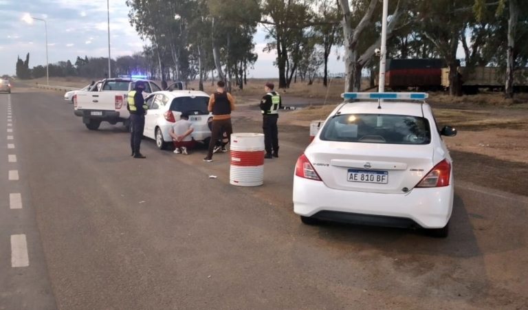 Robo comando en Castex: Atraparon a los ladrones en el Puesto Caminero de Realicó