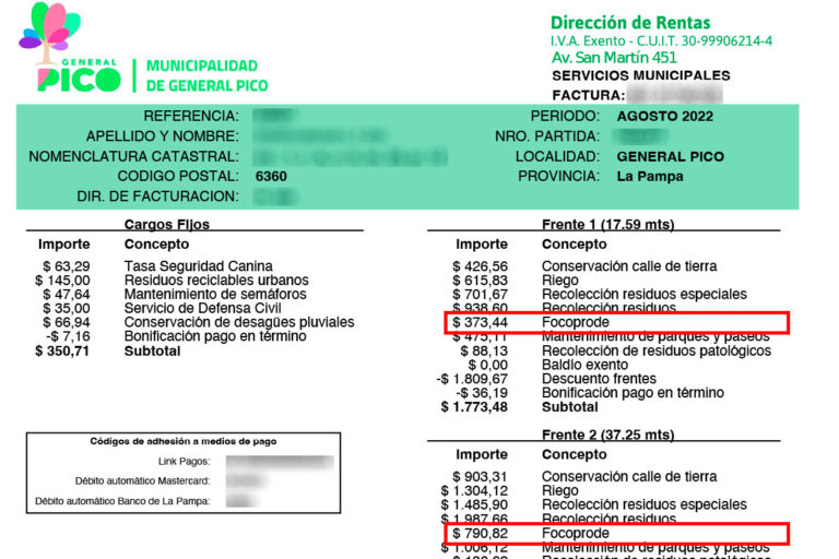 ¿Qué es y en que se utiliza la tasa municipal Focoprode?
