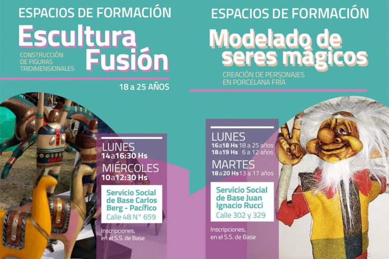 Inscripciones abiertas para escultura fusión y modelado de seres mágicos