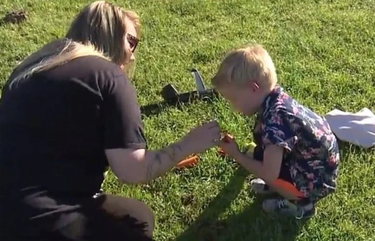 A los 4 años en Estados Unidos, halló un objeto e hizo feliz a una familia: “Recuperó un pedazo de nuestros corazones”