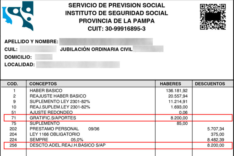 El Instituto de Seguridad Social pampeano  aclaró la liquidación de haberes agosto de 2022