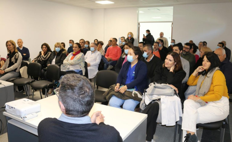 Comenzaron a capacitar a trabajadores de diversas áreas del hospital “Dr. René Favaloro”