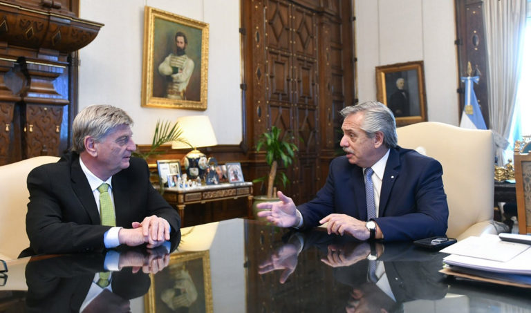 Alberto Fernández recibió a Sergio Ziliotto: “Hay una fuerte inversión pública en nuestro territorio provincial” sostuvo el Gobernador