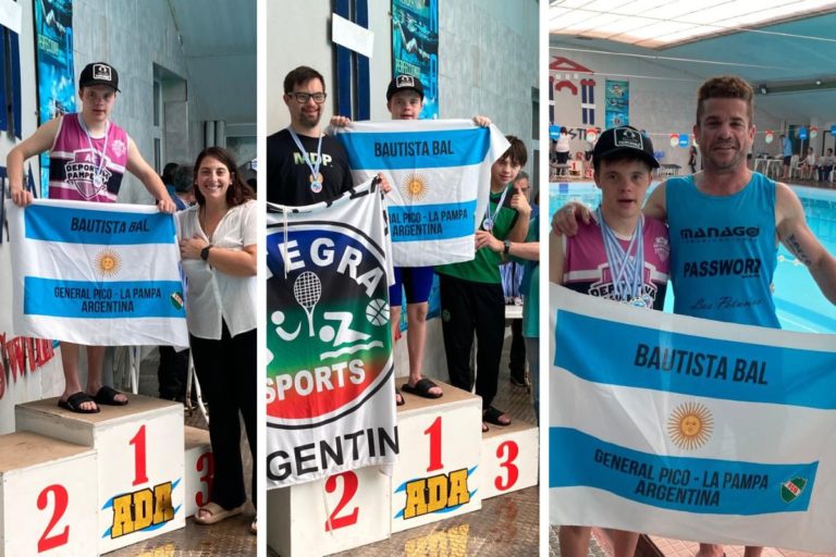 En la previa al Mundial de Portugal, ¡Bauti Bal salió dos veces campeón en Necochea y se trajo un total de 5 medallas para General Pico!