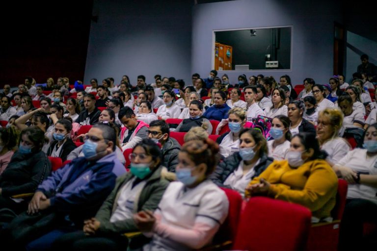 Estudiantes de enfermería se capacitaron en la Ley Micaela