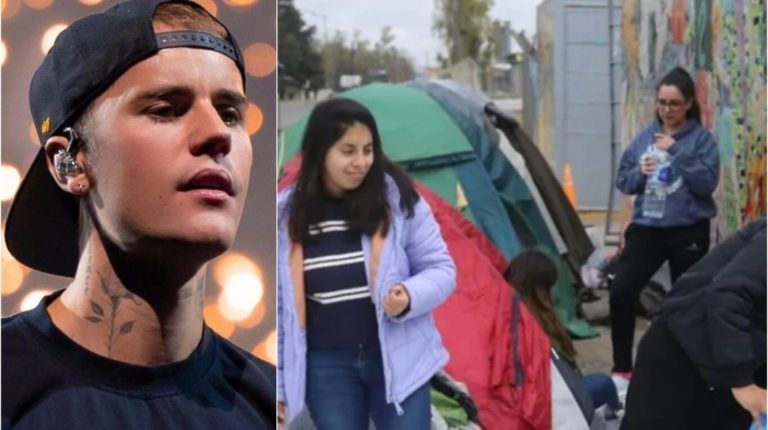 La odisea de las fanáticas de la “carpa 1″ de Justin Bieber: 30 días a la intemperie y se quedaron sin verlo
