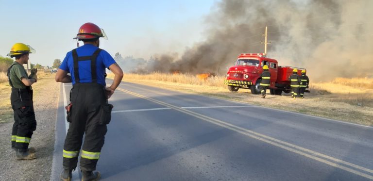 Arduo trabajo de Bomberos durante todo el fin de semana: “Desde agosto tenemos entre 4 y 5 salidas por día” aseguró Ariel Farías