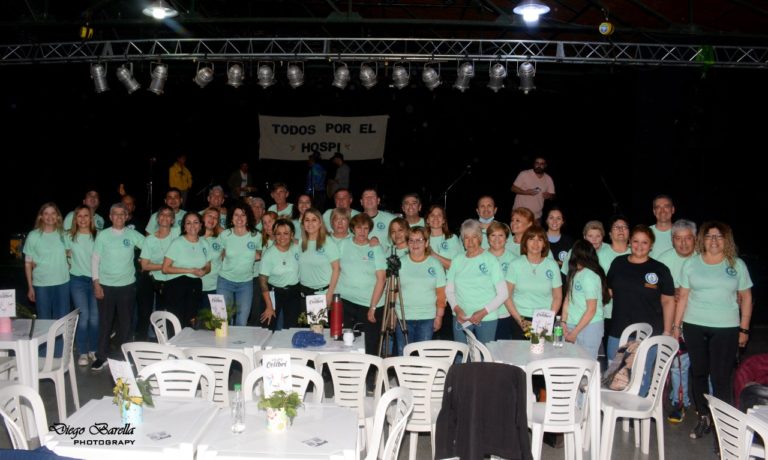 Exitosa peña “Todos por el Hospi”: trabajo desinteresado del grupo Colibrí y la Cooperadora