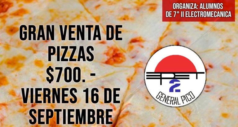 Alumnos de la EPET N° 2 organizan venta de pizzas para viajar a Casa de Piedra