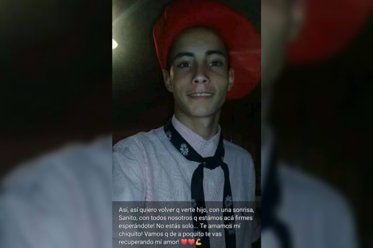 Piden cadena de oración por el joven jinete piquense de 20 años Lautaro Mormont Ramos, quien pelea por su vida