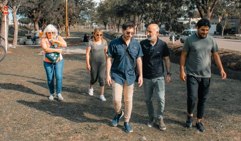 Obras del presupuesto participativo en barrio Pacífico: “Hay un gran interés por los espacios verdes y por dotarlos de infraestructura” sostuvo Daniel López