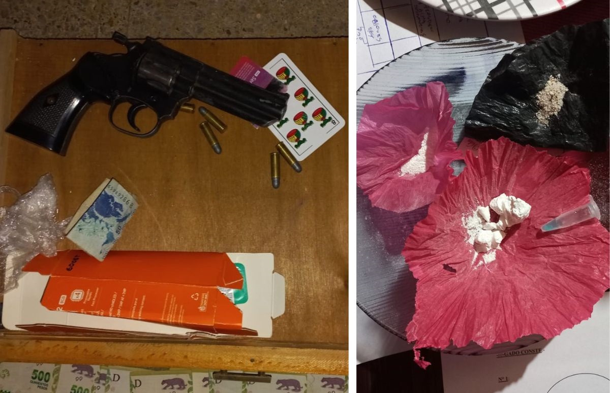 MÚLTIPLES ALLANAMIENTOS EN INTENDENTE ALVEAR: La Policía secuestró cocaína, marihuana, cuatro vehículos, armas y más de $ 2 millones de pesos
