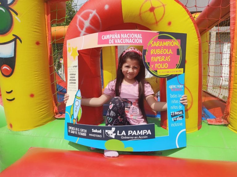 Comenzó la campaña de vacunación pediátrica contra el sarampión, rubéola, paperas y poliomielitis en La Pampa