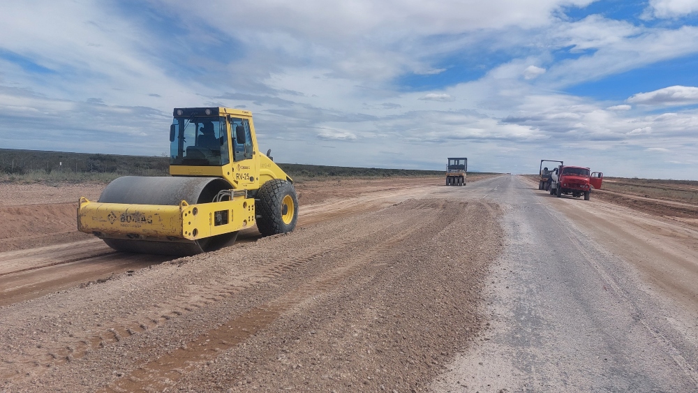 Ruta del Desierto: avanza la obra en el segundo tramo de la Ruta Provincial 20